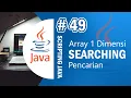 Java 49 - Searching Array Java