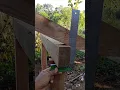 Download Lagu The Best Way To Place Rafter Wood #shortvideo #carpenter
