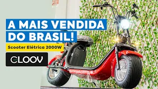 SCOOTER ELÉTRICA 2000W GLOOV - A MAIS VENDIDA!