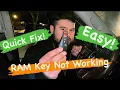 RAM Key fob Not Working Responding Quick Fix - 2016 Ram 1500