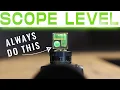 How To Properly Level Your Rifle Optic