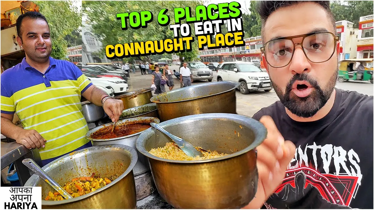 Top 6 Delhi Street Food Places in Connaught Place   Pappu Chaat, Monga Pakore Wala, Royal Dhaba