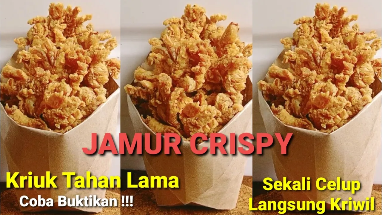 Begini Cara Buat Jamur Krispy Renyah Tahan Lama || Kriuk Dan Renyah Anti Gagal !!! Begini Cara Buat Jamur Krispy Renyah Tahan Lama || Kriuk Dan Renyah Anti Gagal !!!