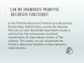 CSC720 Primitive Recursive Functions
