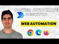 Web Automation in Power Automate Desktop Full Tutorial