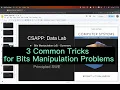 3 Common Tricks for Bit Manipulation