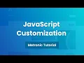 JavaScript Customization - Metronic 8 Admin Template