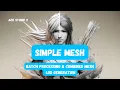Simple Mesh - - Batch Processing generating 1000 LODs Combined mesh LOD generation