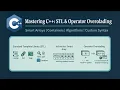 STL Operator Overloading in C Write Smarter Cleaner Code