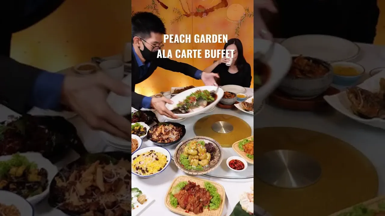 Singapore Ala Carte Buffet at Peach Garden