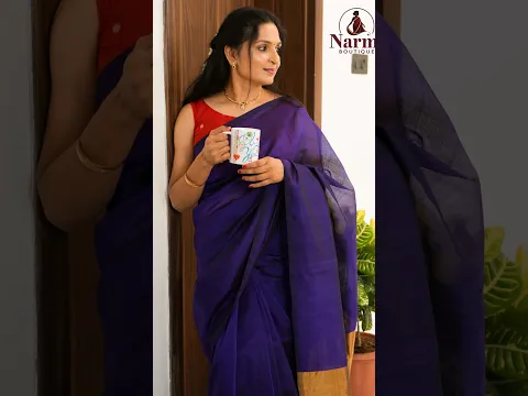 Royal Blue Kanchipuram Silk Cotton