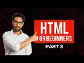 HTML tutorial for beginners Part 3 HTML text formatting block level and inline elements lists