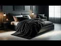 TOONOW Extra Soft Fuzzy Faux Fur Throw Blanket Best Black Full Size Blanket