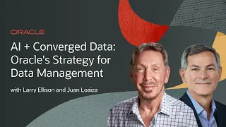 AI and Converged Data Oracle s Strategy for Data Management