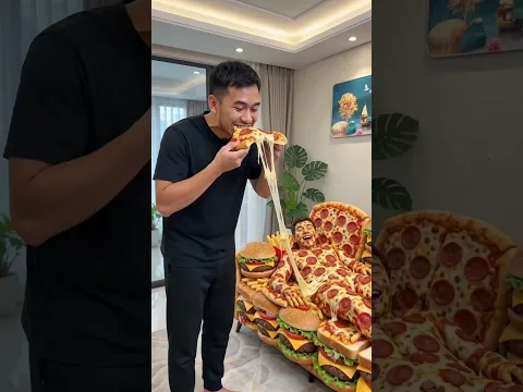 Surga Makanan Berubah Bencana! Dikejar Monster Burger Raksasa 🍕🍟