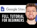 Google Sites Tutorial For Beginners Step By Step Guide