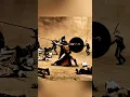 Lagu The most epic battle ever 🥶😤 - 🎬300 (2006) #movie #300 #kingleonidas #sparta #shorts #spartan
