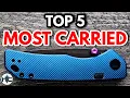 Lagu My Top 5 MOST CARRIED EDC Folding Knives! - December 2025