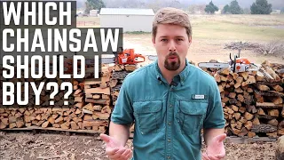Which Chainsaw Should I Buy Best Chainsaw for Homeowners Landowners Firewood STIHL HUSQVARNA