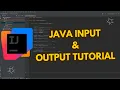 V 4 How to print on output screen How to take input from user Scanner Class Java Tutorial