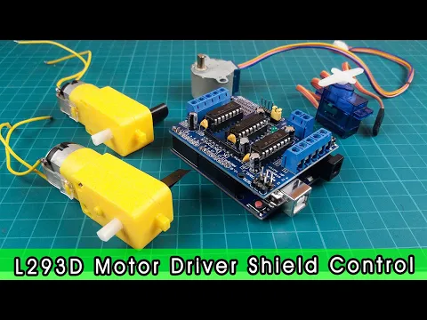 Download MP3 Motor driver shield control (L293D IC)