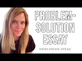 How to Write a Problem Solution Essay Structure Overview English Writing Skills