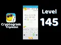 Cryptogram Tripledot Level 145 Answer SolutionGuruji