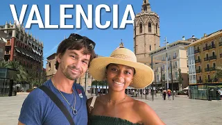 VISITE de VALENCIA , vieille ville et cité des sciences ( VOILIER CORAILLE )
