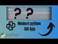 python gui tutorial Python programming YOU MUST TRY