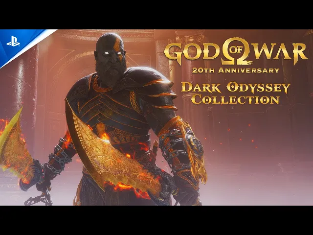 God of War 20th Anniversary - Dark Odyssey Collection In-Game Cosmetics | PS5, PS4 &amp; PC Games
