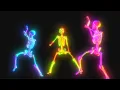 Neon Dancing Skeletons - 8 Hours of Colorful Halloween Party Background in 4K No Sound