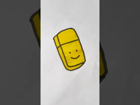 Eraser ✏️drawing for kids #eraser #drawing #shortvideo #viral #pipafuntv #art #trending