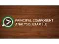 Principal Component Analysis Example in Excel with XLSTAT