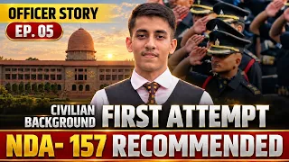 From Class 12 Boards to NDA Recommendation in His First Attempt! #nda #centurions