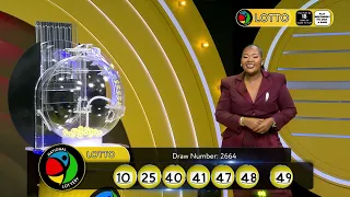 LIVE DRAW REPLAY LOTTO LOTTO PLUS 1 LOTTO 5 MAX DRAW NUMBER 2664 18 JULY 2026