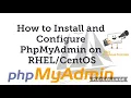 How to Install and configure PhpMyAdmin on