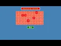 Lottery Grid HTML CSS JAVASCRIPT EUROMILLIONS