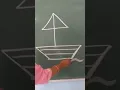 Creative idea of number 4 to Boat for kids Grow Shine creativity