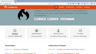 CodeIgniter How to Download and Install CodeIgniter in Windows