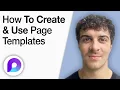 Microsoft Loop Page Templates - How to Create and Use Them 2025 Full Guide
