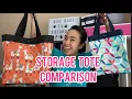 Thirty One Small Essential Storage Tote Comparison to Essential Tote Mini Zipper Pouch More