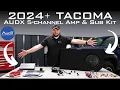 2024 Toyota Tacoma Upgrade AudX 5-Channel Amp Hidden 10 Sub Kit