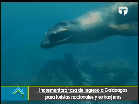 Incrementará tasa de ingreso a Galápagos para turistas nacionales y extranjeros