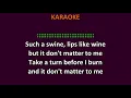 Kings Of Leon - Don't Matter KARAOKE