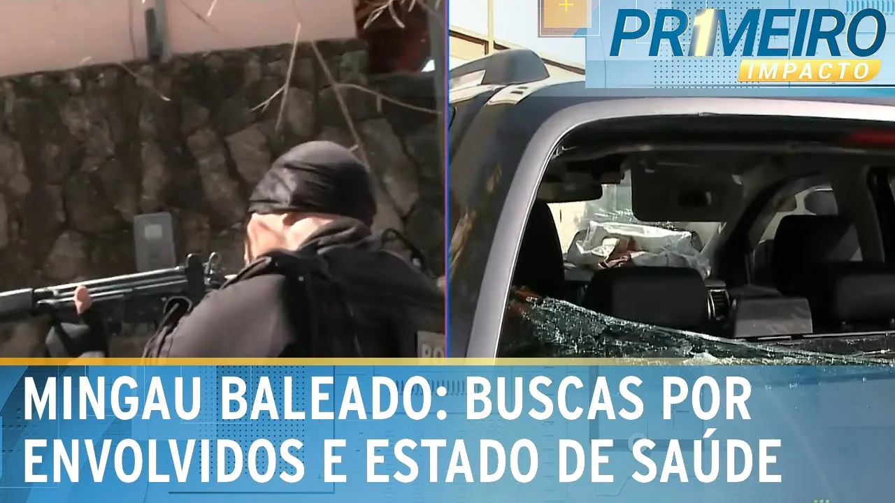 Polícia faz buscas por outros envolvidos no disparo que atingiu Mingau | Primeiro Impacto (04/09/23)