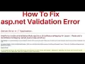 unobtrusivevalidationmode a scriptresourcemapping for jquery error