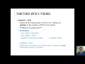 BIT1400 L11c CStringFunctions