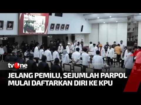 Sejumlah Parpol Mulai Daftarkan Diri ke KPU Jelang Pemilu 2024
