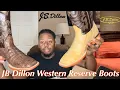 JB Dillon Reserve Collection Exotic Caiman Cowboy Boots Review