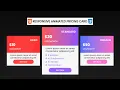 Animated Pricing Card Using HTML CSS devRasen Design Complete Responsive Animated Pricing Card